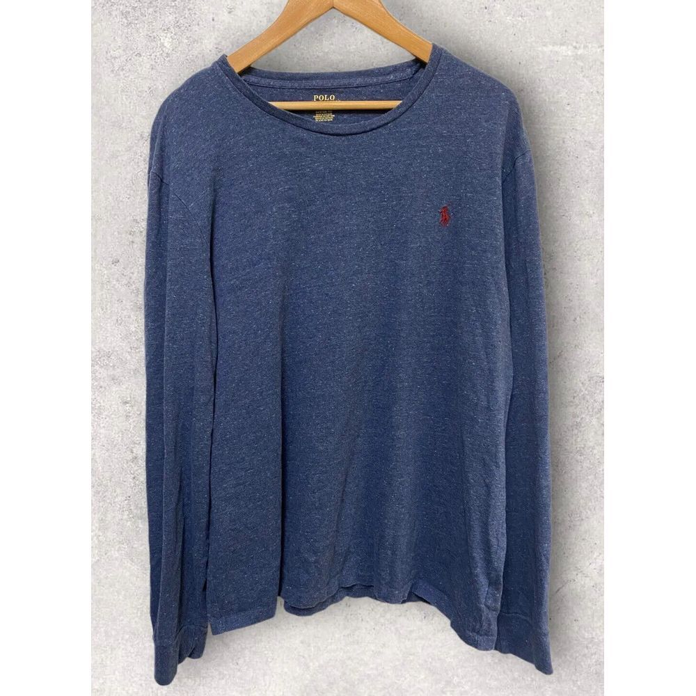 Polo Ralph Lauren Men's Long‎ Sleeve Casual Shirt Blue Size XL